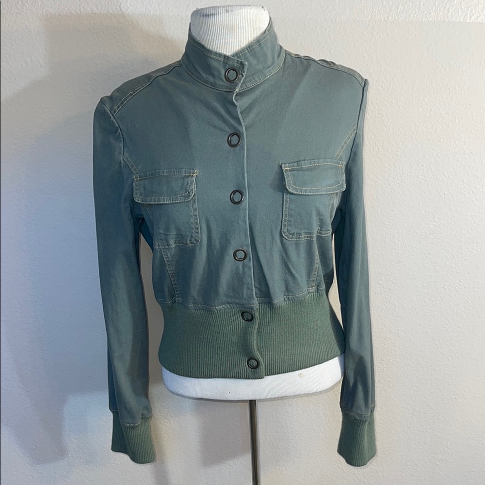 Dollhouse Green Women's Jacket large